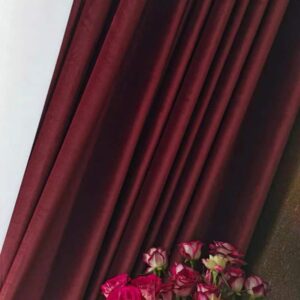 rideau thermique aubergine