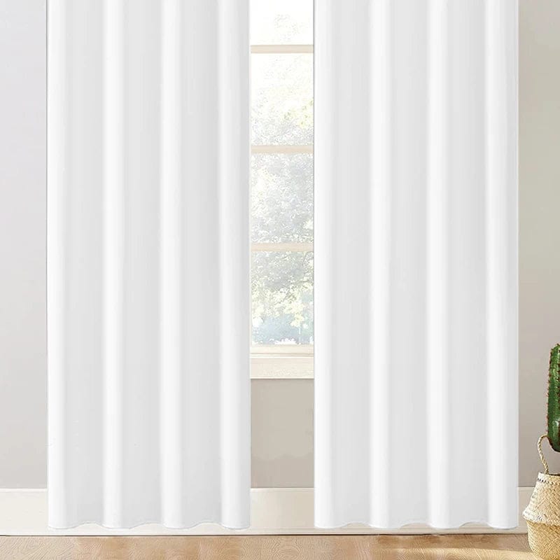 rideau thermique blanc