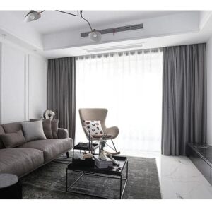 rideau thermique gris anthracite