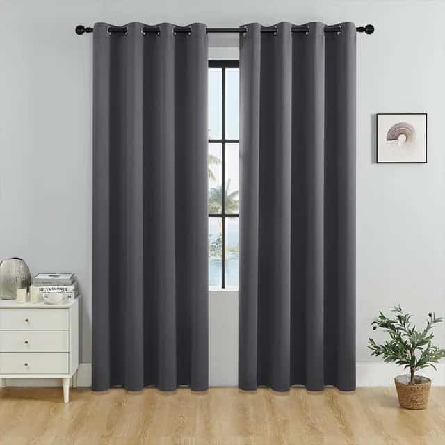 rideau thermique gris