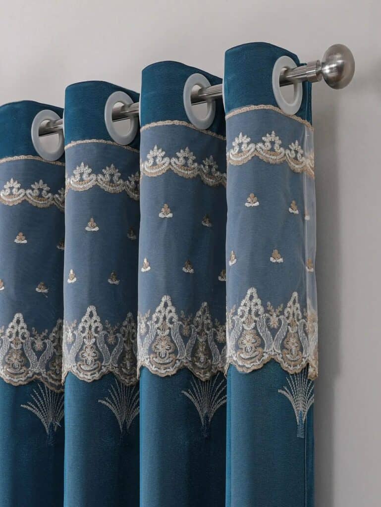 rideau thermique motif