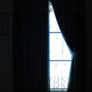 rideau thermique motif