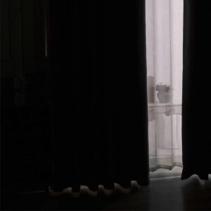 rideau thermique noir