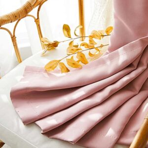 rideau thermique rose