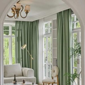 rideau thermique vert